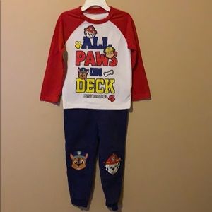 Toddler Boys Paw Patrol Matching Set